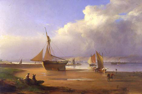 Helensburgh-Pier-c.1840-Unknown-artist