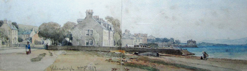 Leitch's painting of the East Bay.