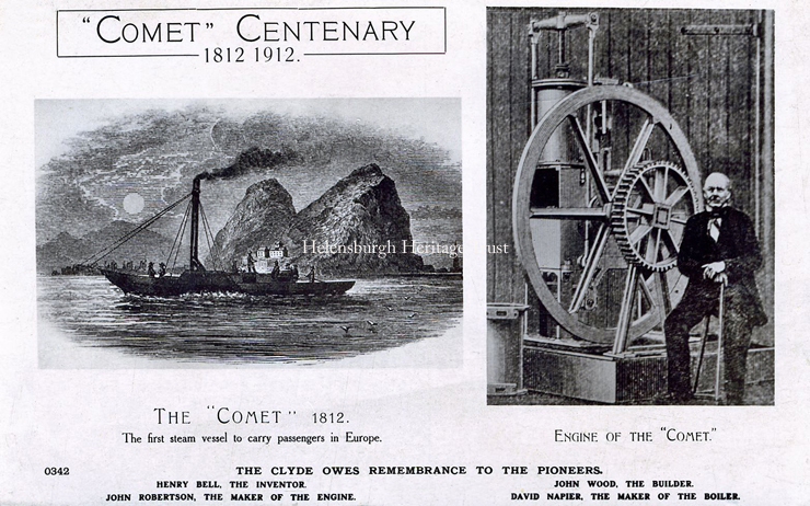 Comet_Centenary_postcard