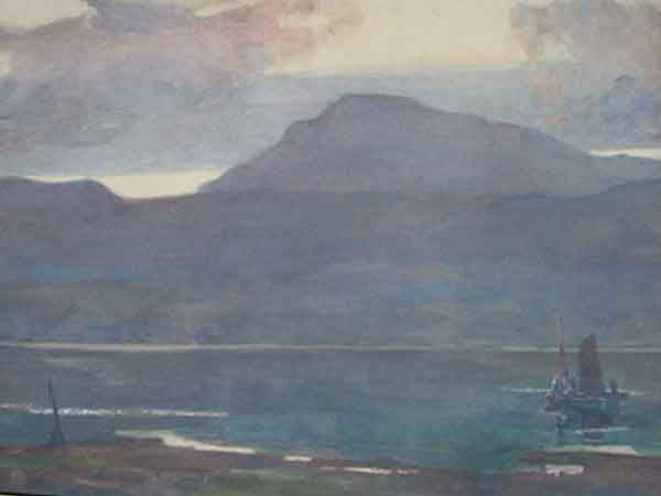 after sunset the gareloch