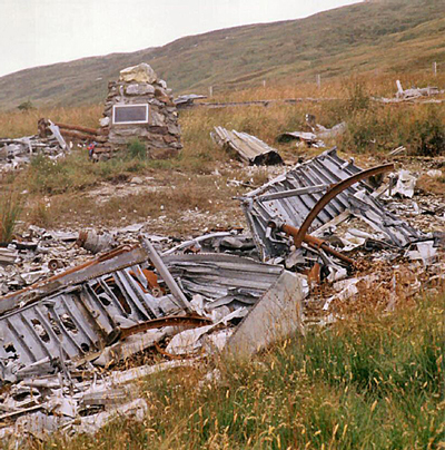 B-29-wreckage