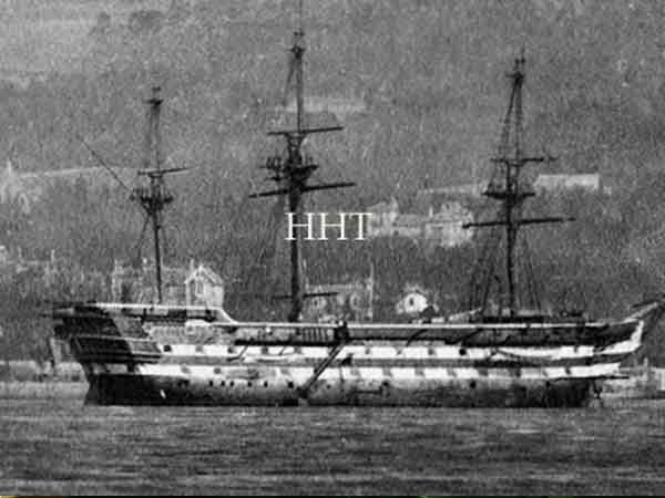 Training ship on the Gare Loch