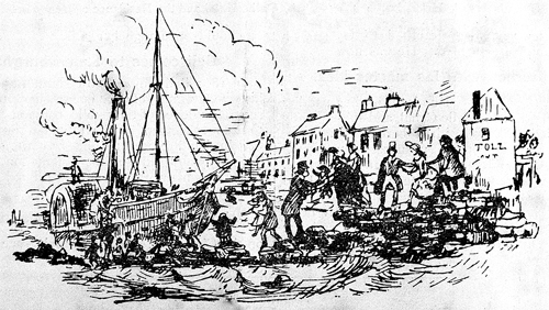 Comet-at-old-pier